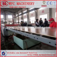 wpc pvc crust foam board making machine for furniture board